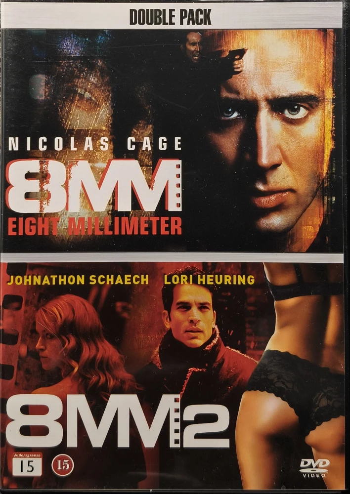 2 DVD) 8MM - Eight Millimeter JA 8MM2 (1998 & 2005)