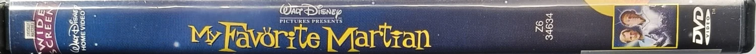 DVD) MY FAVORITE MARTIAN - MAANMAINIO MARSILAINEN (1999)