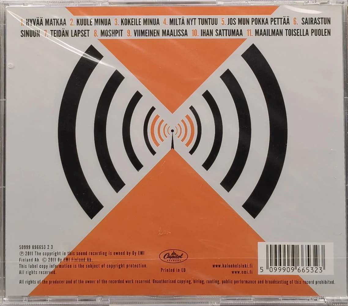 UUSI (CD) Haloo Helsinki! – III (2011)