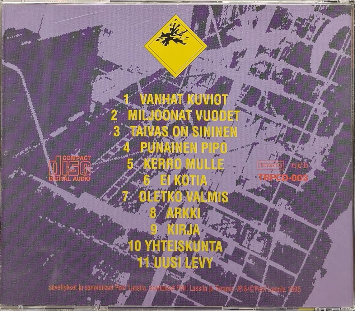 CD) Terapia - Uusi levy (1995)