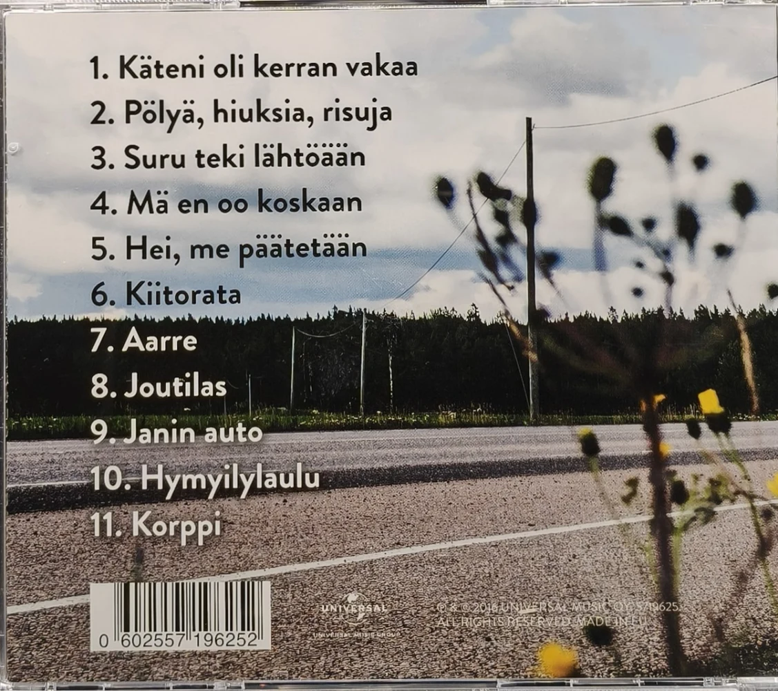 CD) Pauli Hanhiniemi – Pölyä, Hiuksia, Risuja (2016)