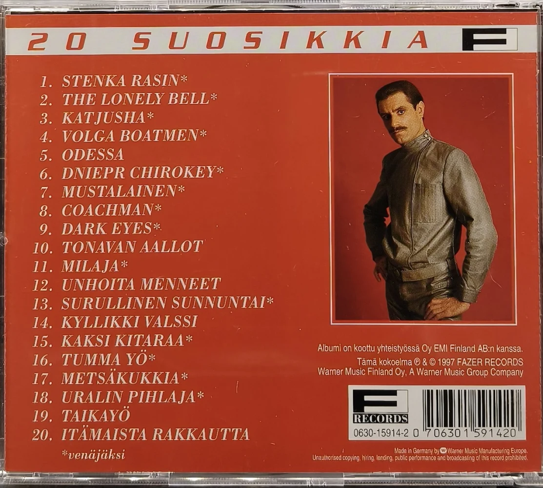 CD) Viktor Klimenko – Stenka Rasin - 20 suosikkia (1997)