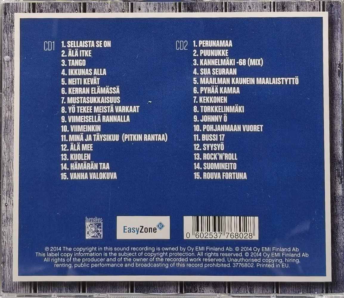 2 CD) Sir Elwoodin Hiljaiset Värit – 30 Hiljaista Laulua