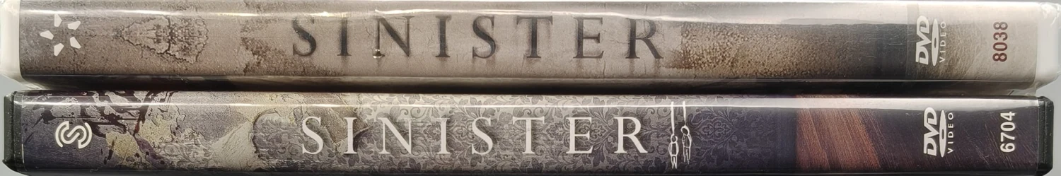 2 DVD) Sinister & Sinister 2 (2012 & 2015) SUOMITEKSTIT