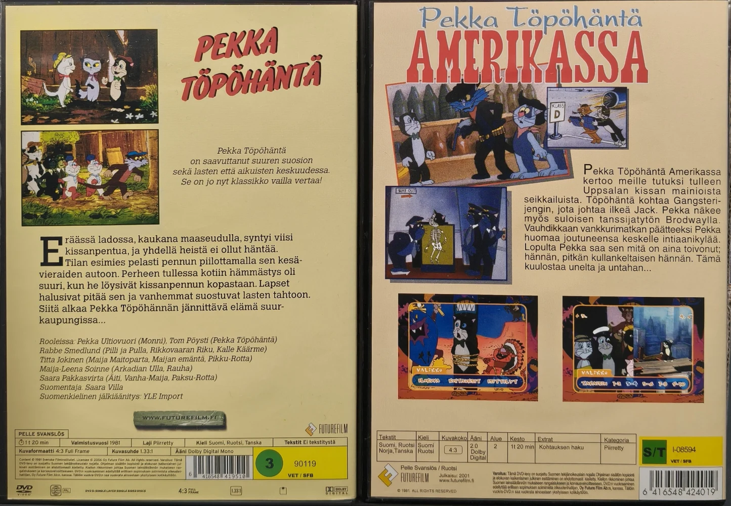 2 DVD) Pekka Töpöhäntä & Pekka Töpöhäntä Amerikassa - PUHUMME SUOMEA
