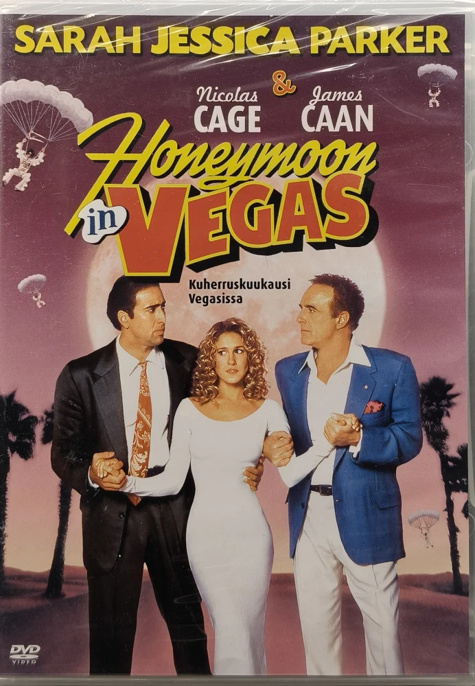 UUSI (DVD) Kuherruskuukausi Vegasissa - Honeymoon In Vegas (1992) SUOMIKANNET
