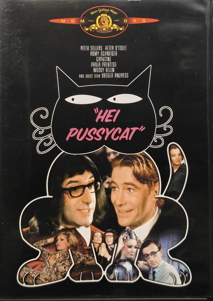 DVD) Peter Sellers: Hei pussycat (1965) SUOMIKANNET