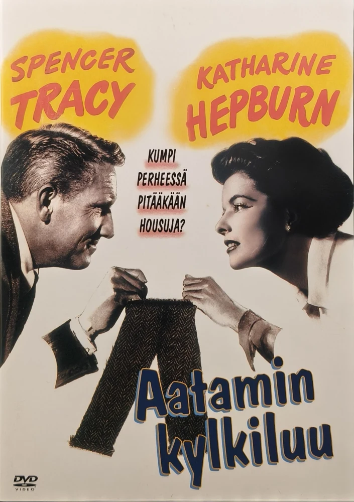 DVD) Katharine Hepburn, Spencer Tracy: Aatamin kylkiluu (1949) SUOMIKANNET