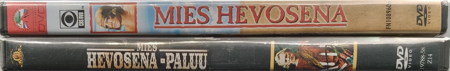 UUSI (2 DVD) Mies hevosena & Mies hevosena paluu (1970/1976)