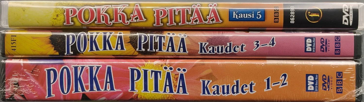 UUSI (7 DVD) Pokka pitää - Kausi 1-5 - SUOMIKANNET