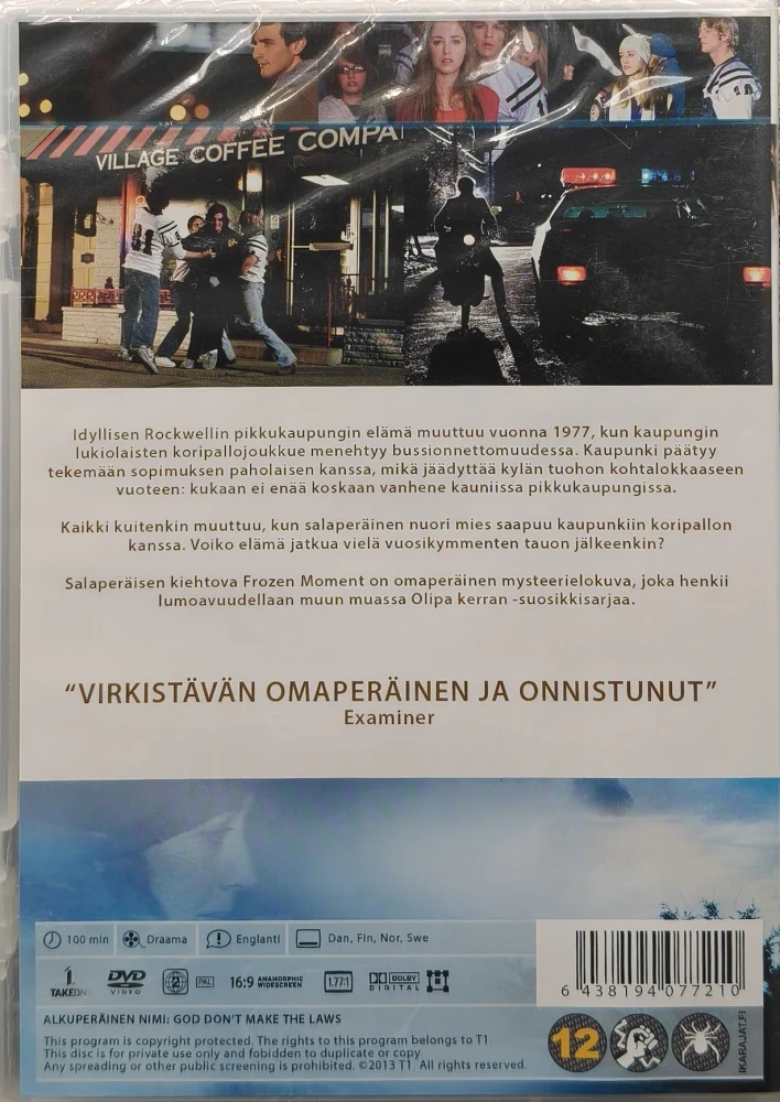 UUSI (DVD) Ella Rae Peck: Frozen Moment (2011) SUOMIKANNET