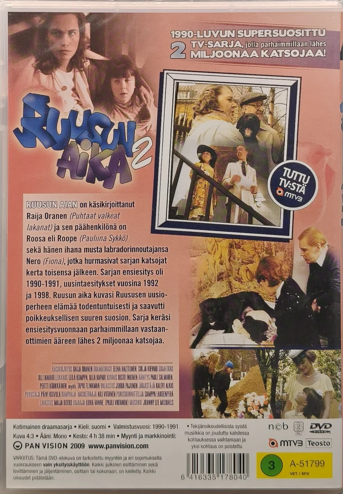 UUSI (DVD) Ruusun Aika 2 - Jaksot 13-24