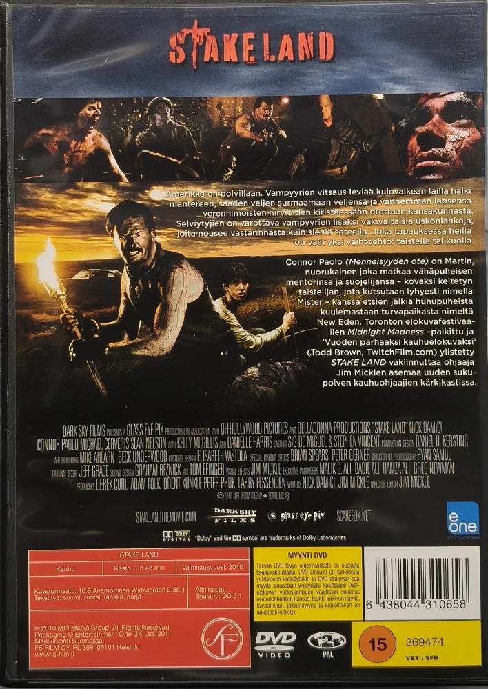 DVD) Stakeland - Stake Land (2010) SUOMIKANNET