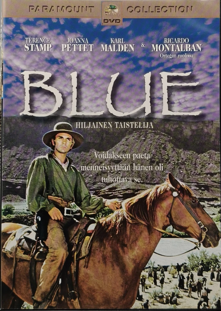 DVD) Terence Stamp: Blue - hiljainen taistelija (1968) SUOMIKANNET