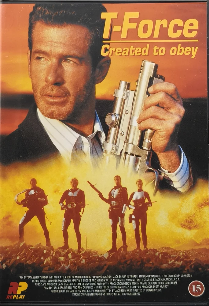 DVD) Jack Scalia: T-Force - tuhon partio (1994) SUOMITEKSTIT