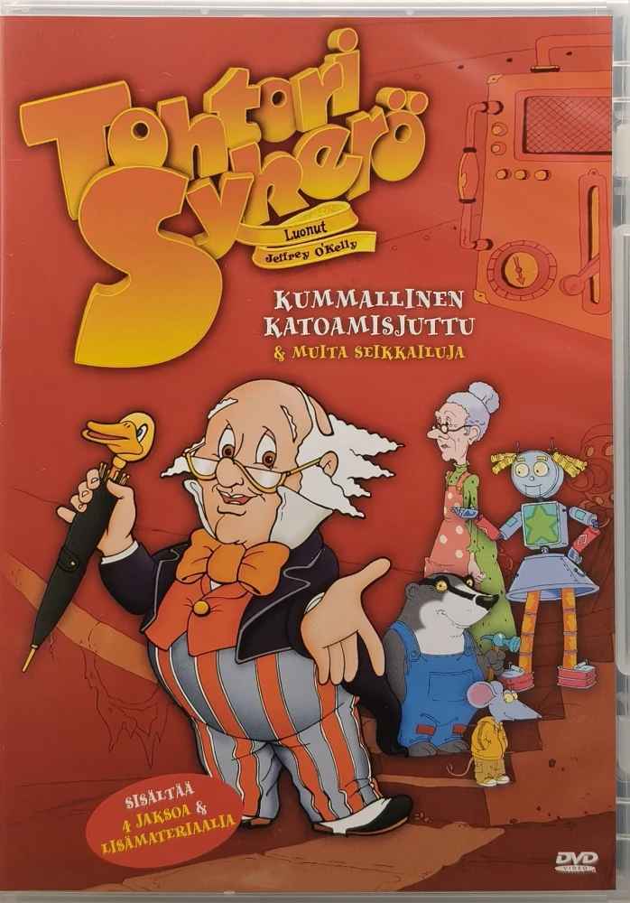 4 DVD) Tohtori Sykerö - KOKO SARJA (1979) PUHUMME SUOMEA