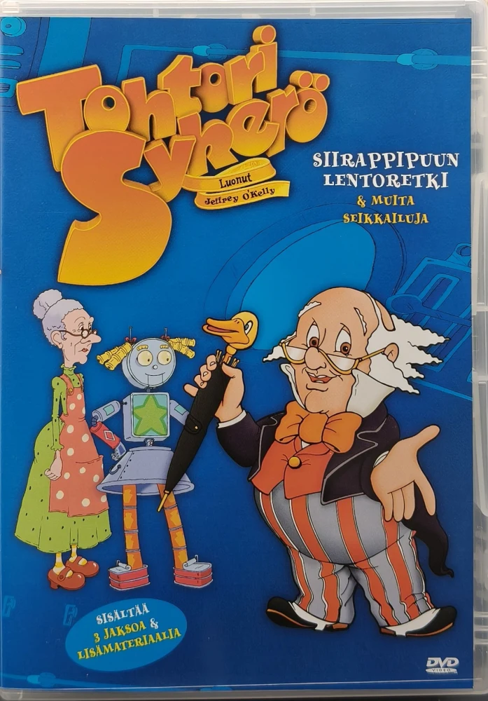 4 DVD) Tohtori Sykerö - KOKO SARJA (1979) PUHUMME SUOMEA