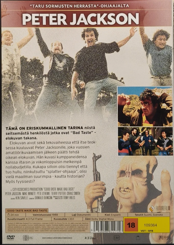 5 DVD) Peter Jackson Collection - Kokoelma - SUOMIKANNET