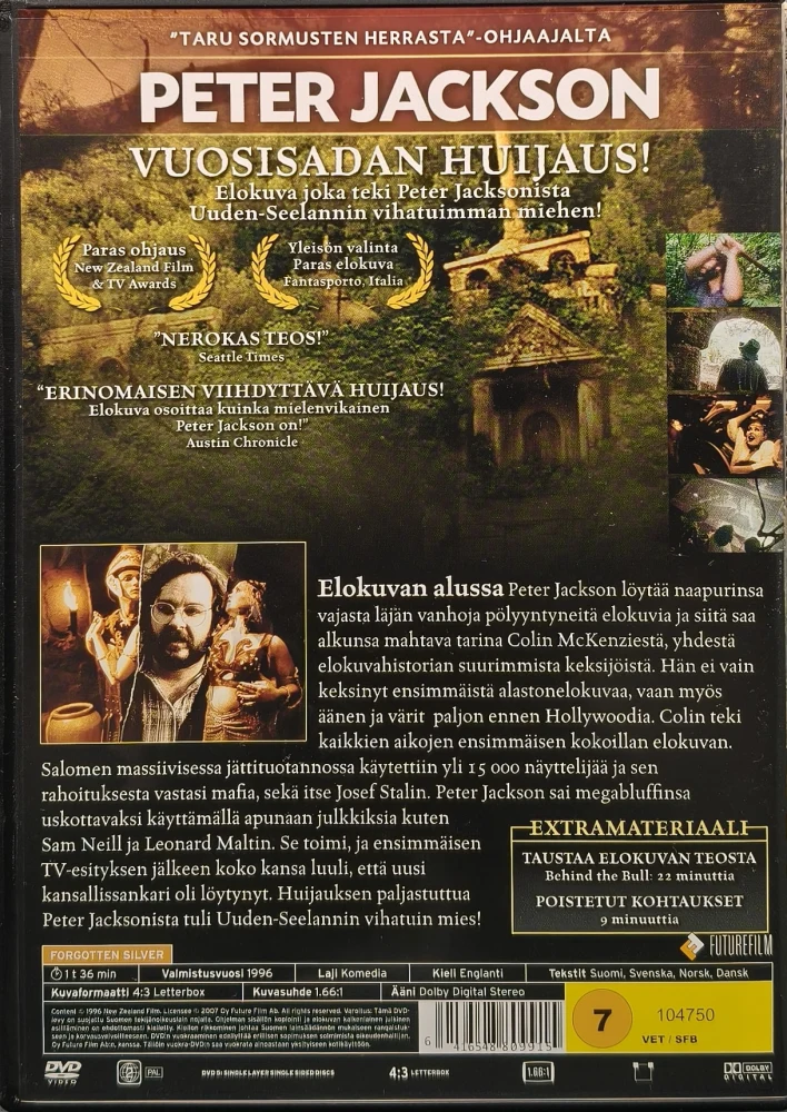 5 DVD) Peter Jackson Collection - Kokoelma - SUOMIKANNET