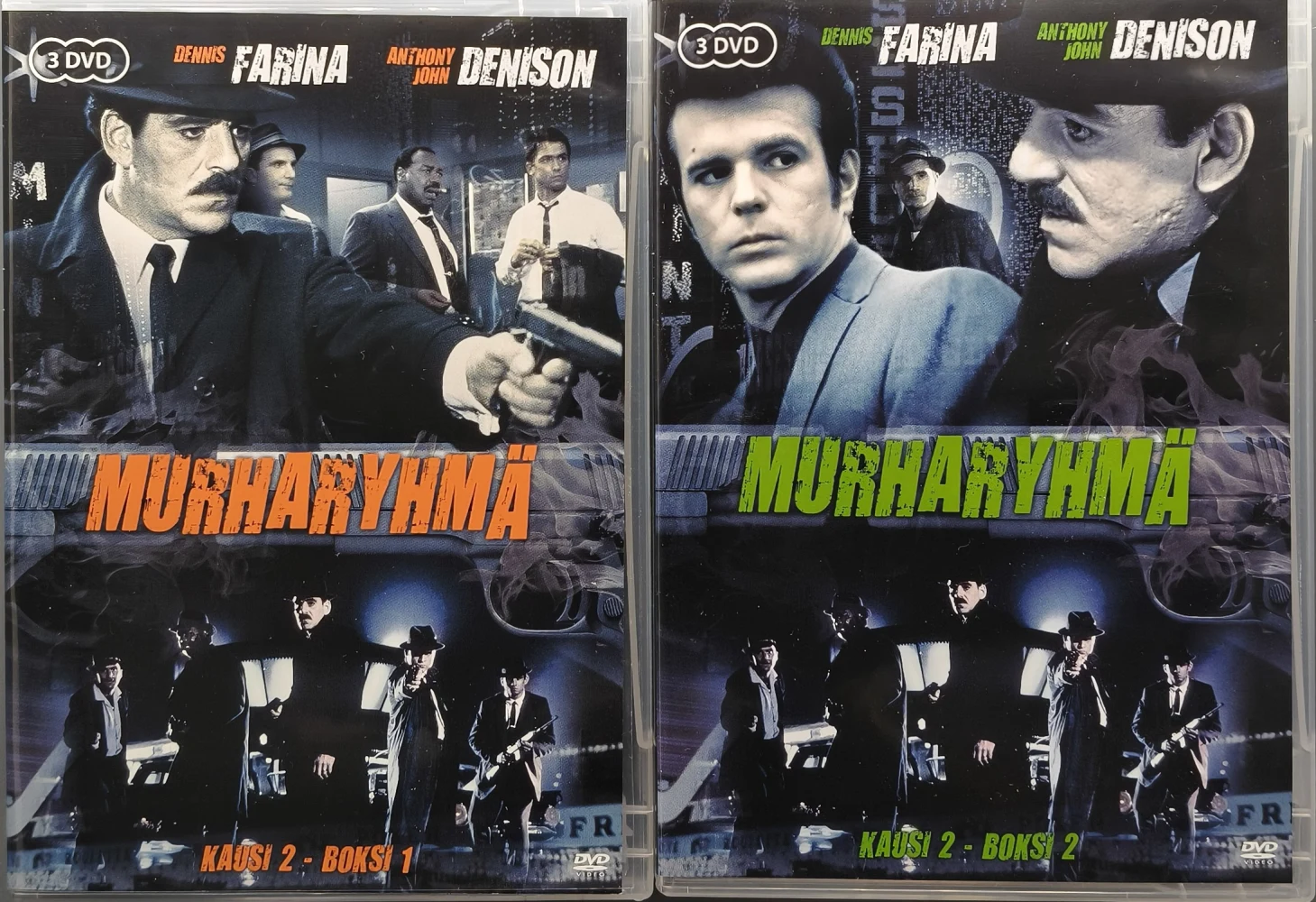 6 DVD) Murharyhmä - Crime Story - 2. kausi - osat 1 & 2 (1987-88)