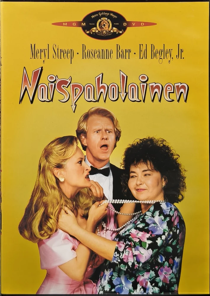 DVD) Meryl Streep, Roseanne Barr: Naispaholainen (1989) SUOMIKANNET