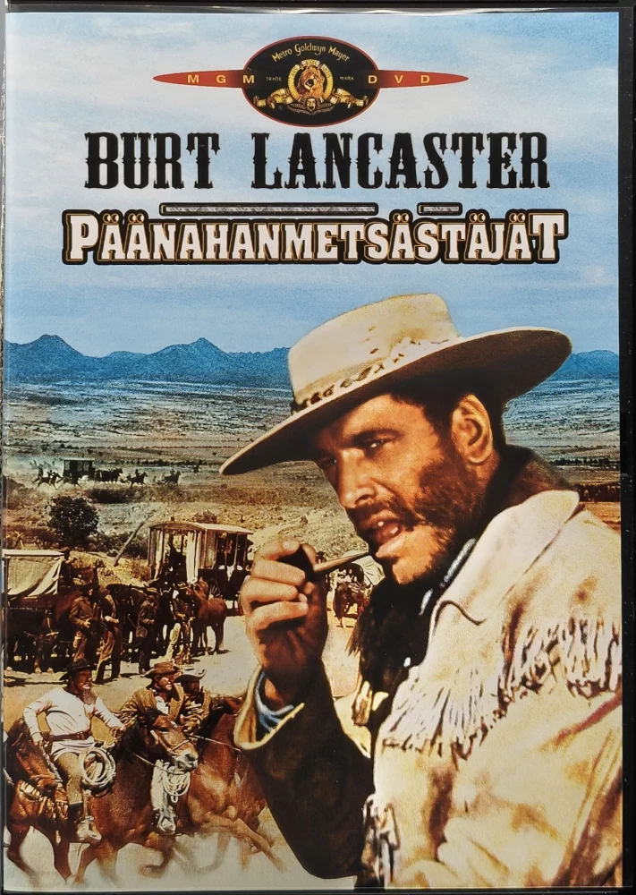 DVD) Burt Lancaster: Päänahanmetsästäjät (1968) SUOMIKANNET