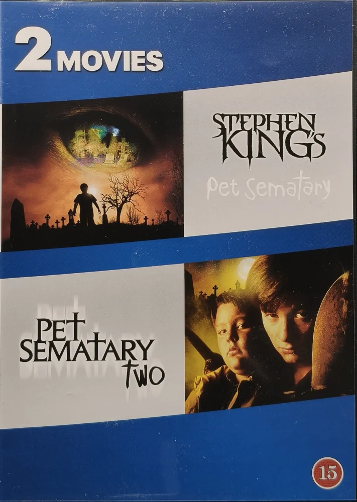 2 DVD) Uinu, uinu lemmikkini - Pet Semetary 1 ja 2 (1989/1992)
