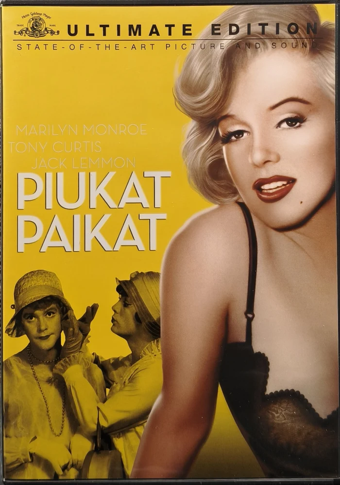 2 DVD) Marilyn Monroe: Piukat paikat - Ultimate Edition (1959) SUOMIKANNET