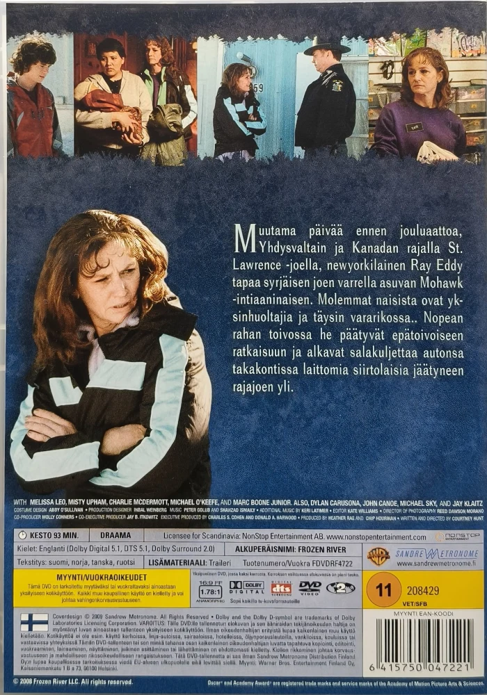 DVD) Melissa Leo: Frozen River (2008) SUOMIKANNET