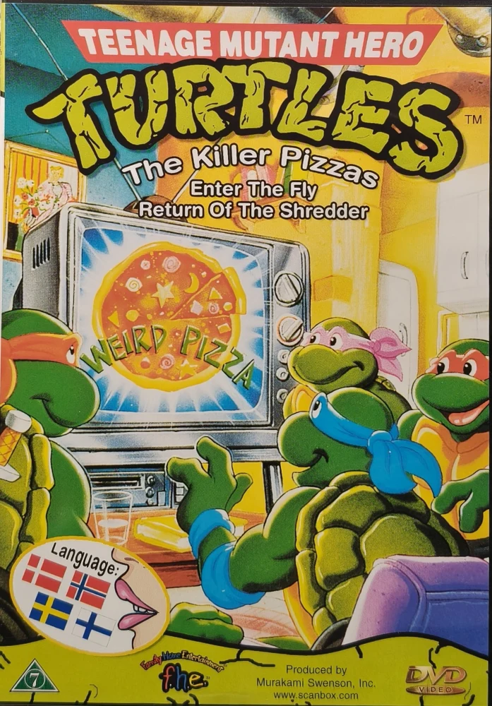 DVD) Teenage Mutant Hero Turtles osa 2/7 (1985) SUOMIPUHE