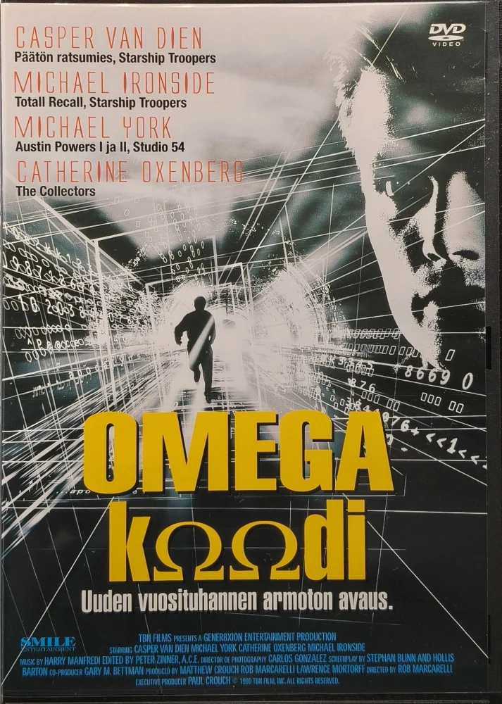 DVD) Casper Van Dien, Michael Ironside: Omega koodi (1999) SUOMIKANNET