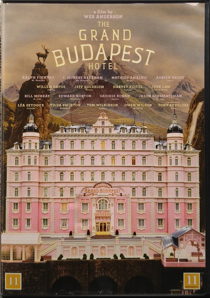 DVD) The Grand Budapest Hotel (2014) SUOMITEKSTIT
