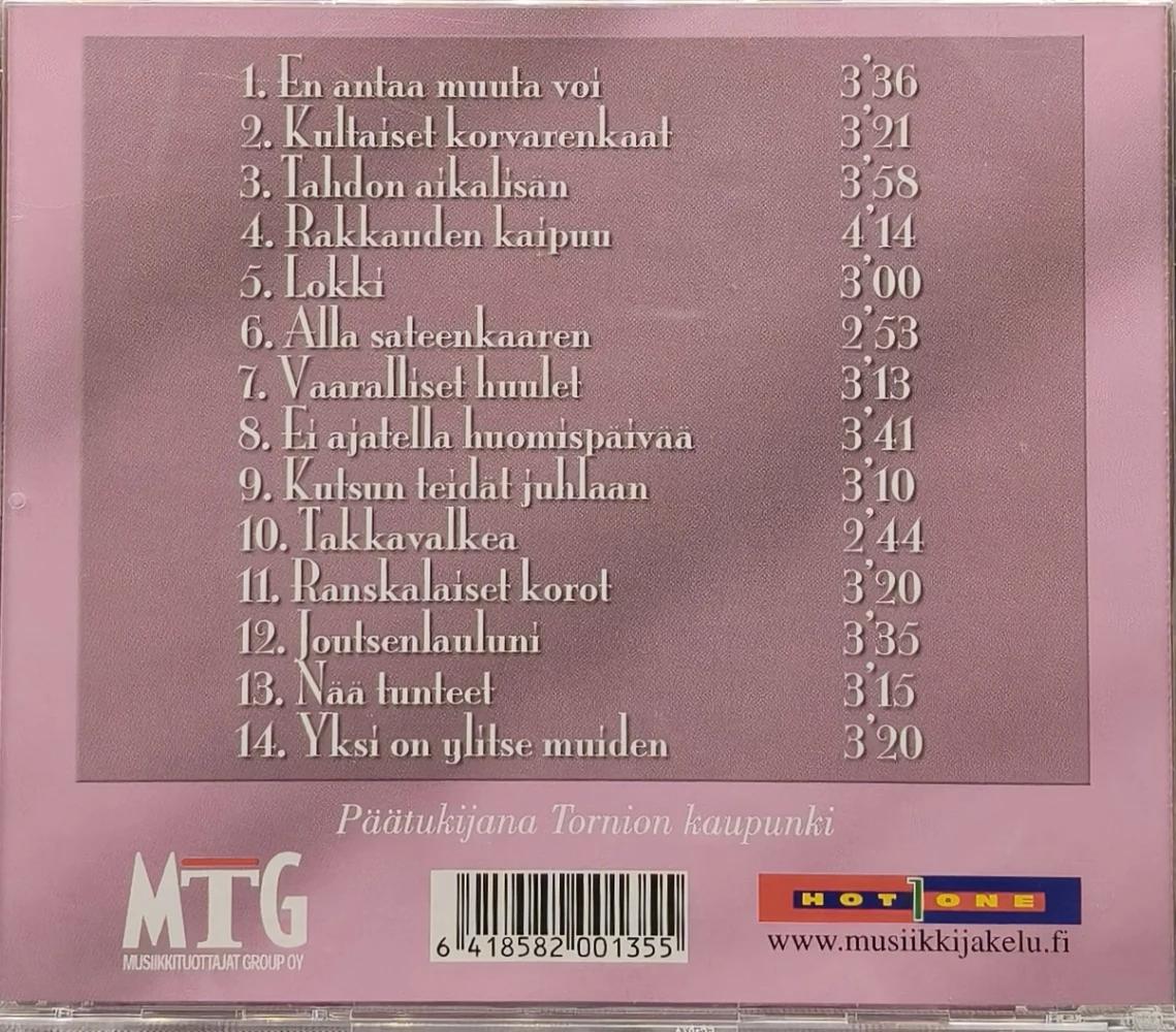 CD) ARJA SIPOLA - JUHLALEVY (2015) MTGCD-0523