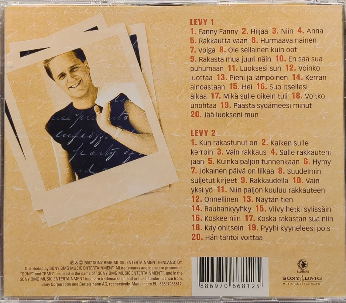 2 CD) Juhamatti – 40 Unohtumatonta Laulua (2007)