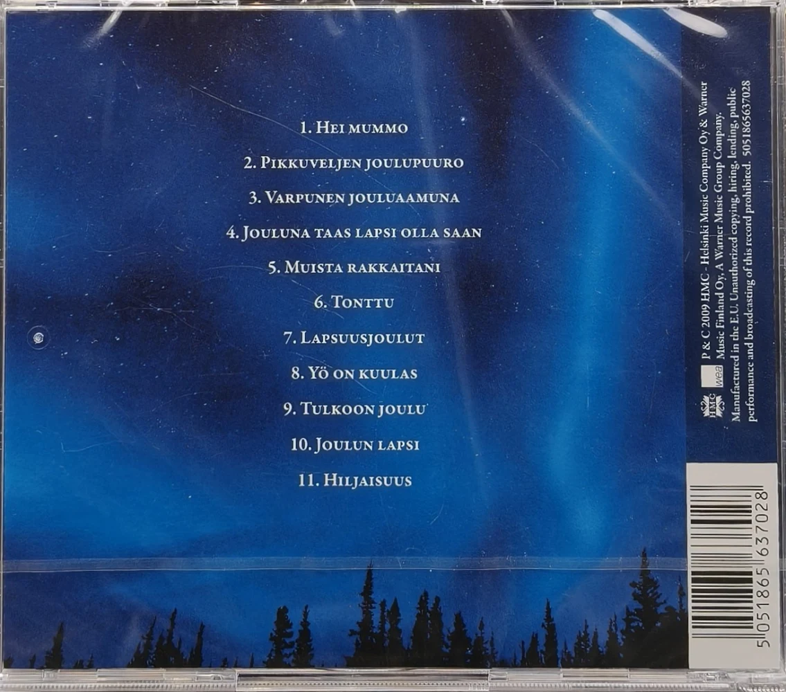 UUSI (CD) SUVI TERÄSNISKA – TULKOON JOULU (2009)