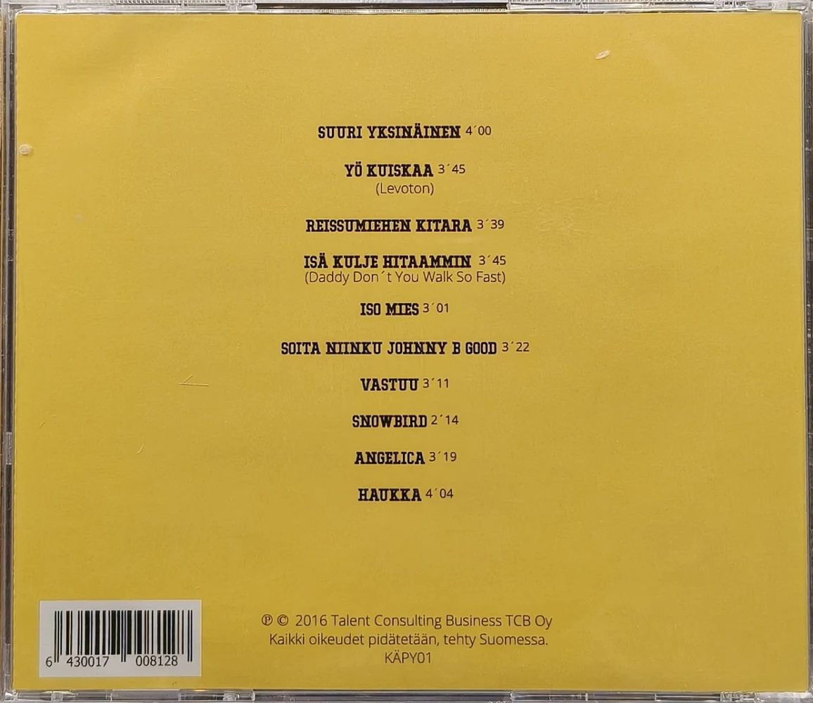 CD) Jorma Kääriäinen – Haukka (2016)