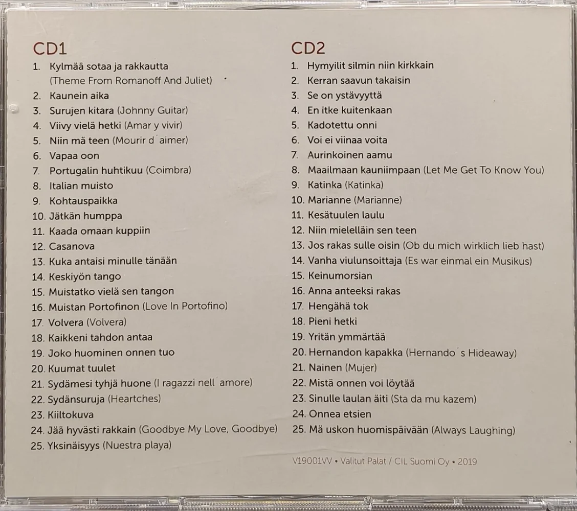 2 CD) Esko Rahkonen – Viivy Vielä Hetki (2019)