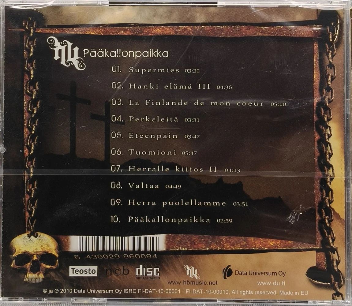 UUSI (CD) HB – Pääkallonpaikka (2010)