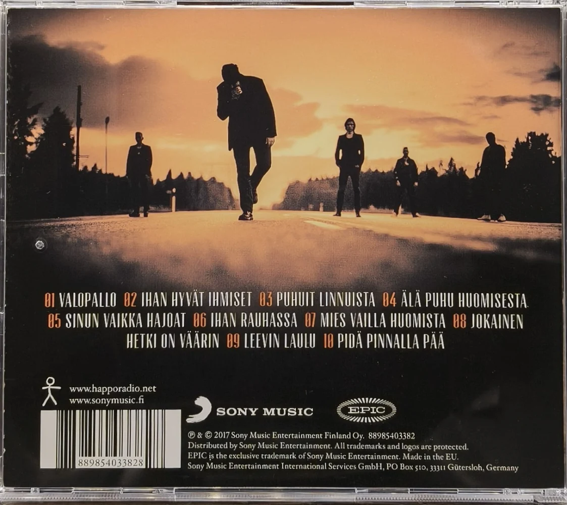 CD) Happoradio – Kauniin Kääntöpiiri (2017)