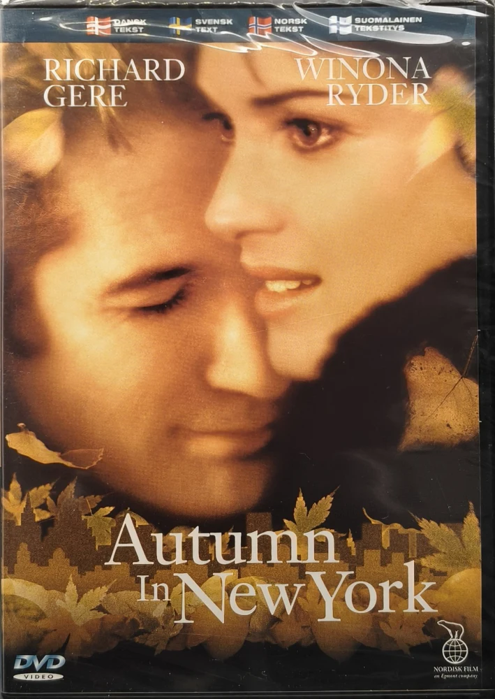 UUSI (DVD) Autumn in New York - Syksy New Yorkissa (2000)