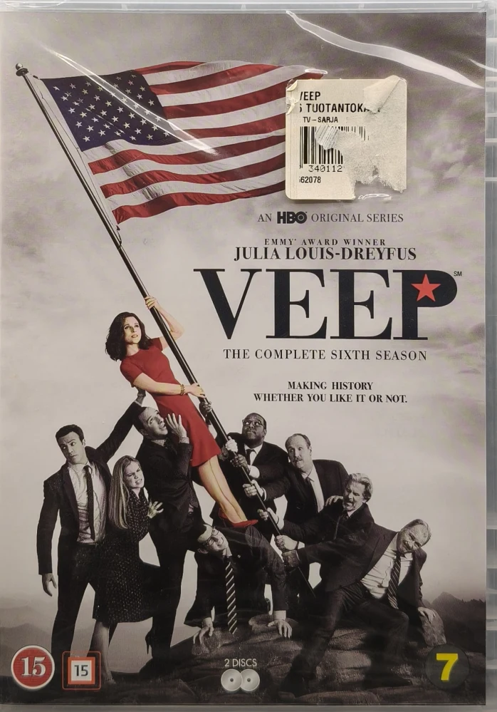 UUSI (2 DVD) Julia Louis-Dreyfus: Veep - 6. Kausi