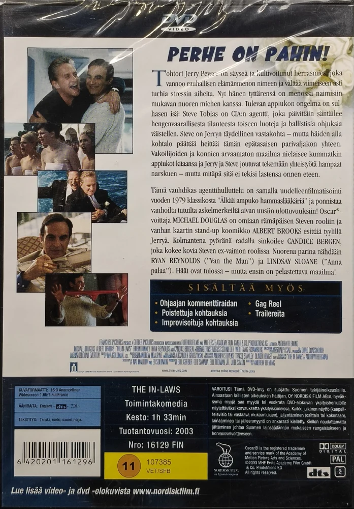 UUSI (DVD) Michael Douglas: The In-Laws (2003)