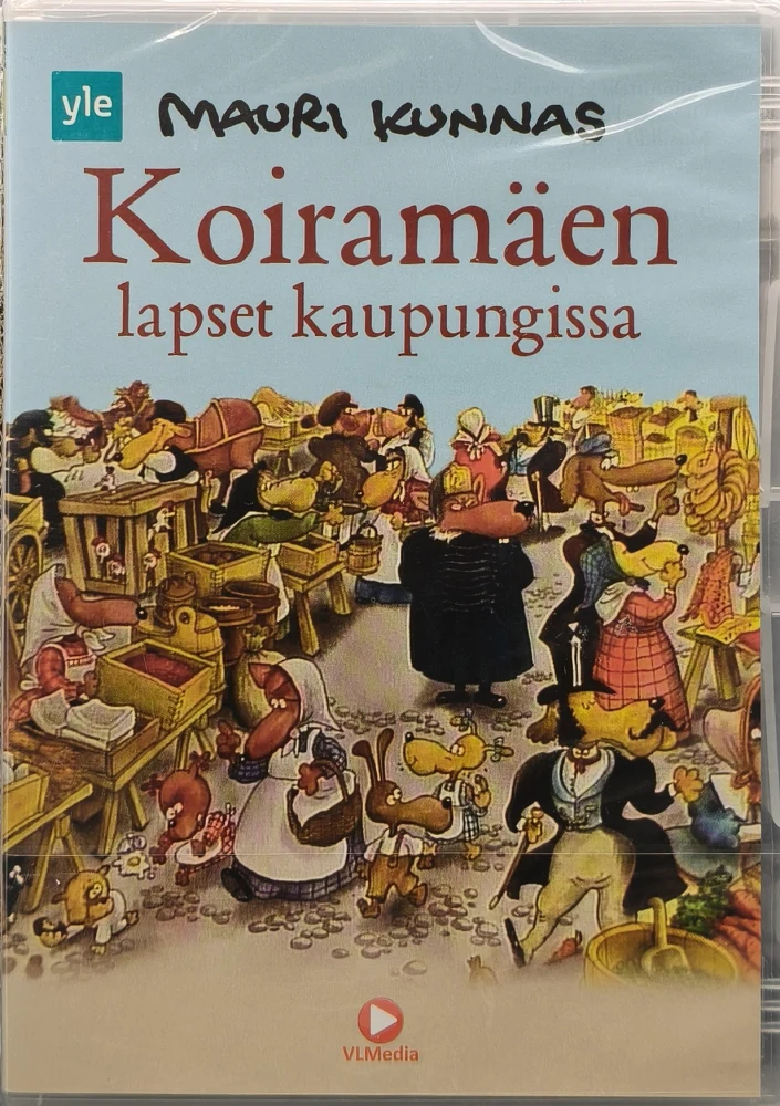 UUSI (DVD) Mauri Kunnas - Koiramäen Lapset Kaupungissa