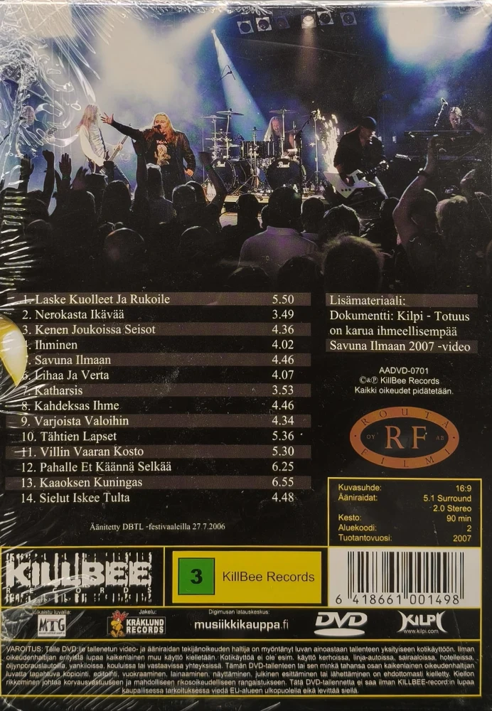 UUSI! DVD) Kilpi - Kuningas (2006/2007)