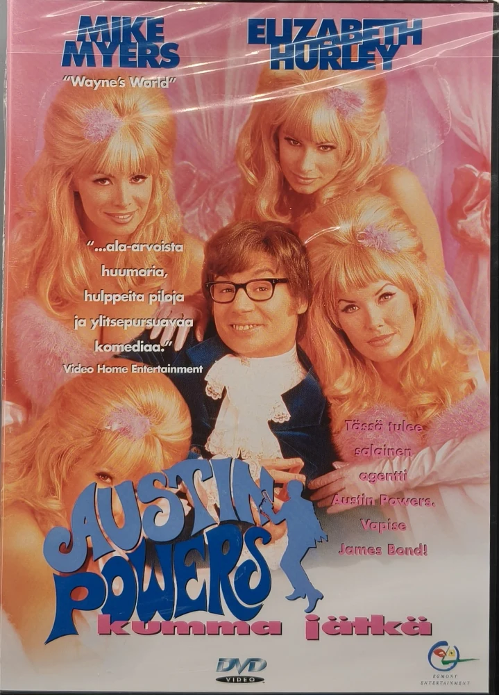 UUSI (DVD) Austin Powers : Kumma Jätkä (1997) EGMONT