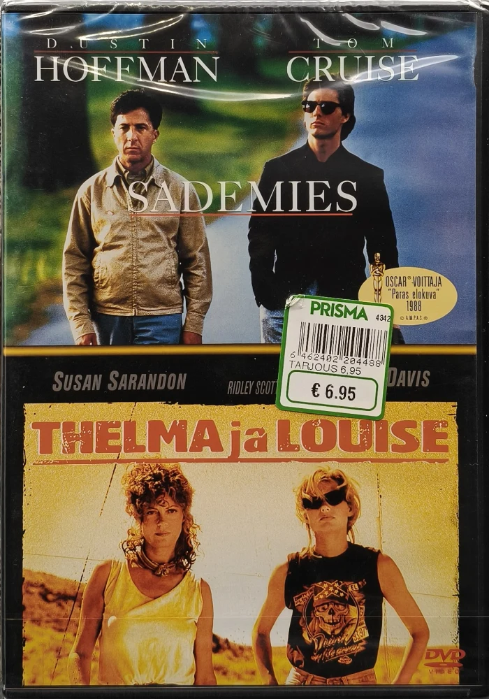 UUSI (2 DVD) Sademies & Thelma ja Louise (1988 & 1991)