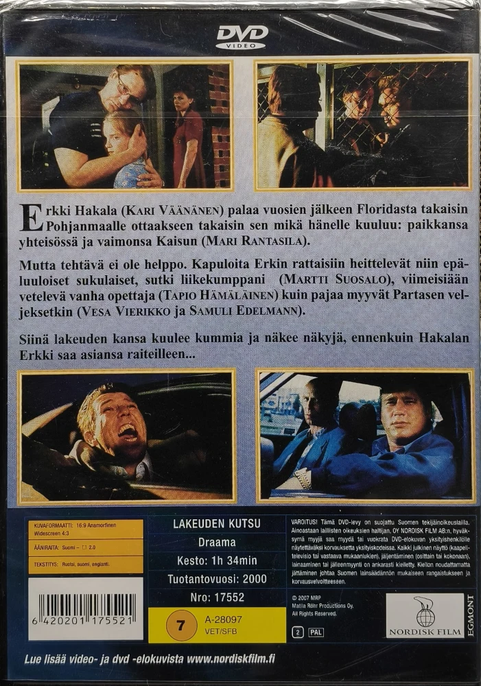 UUSI (DVD) Kari Väänänen: Lakeuden Kutsu (2000)