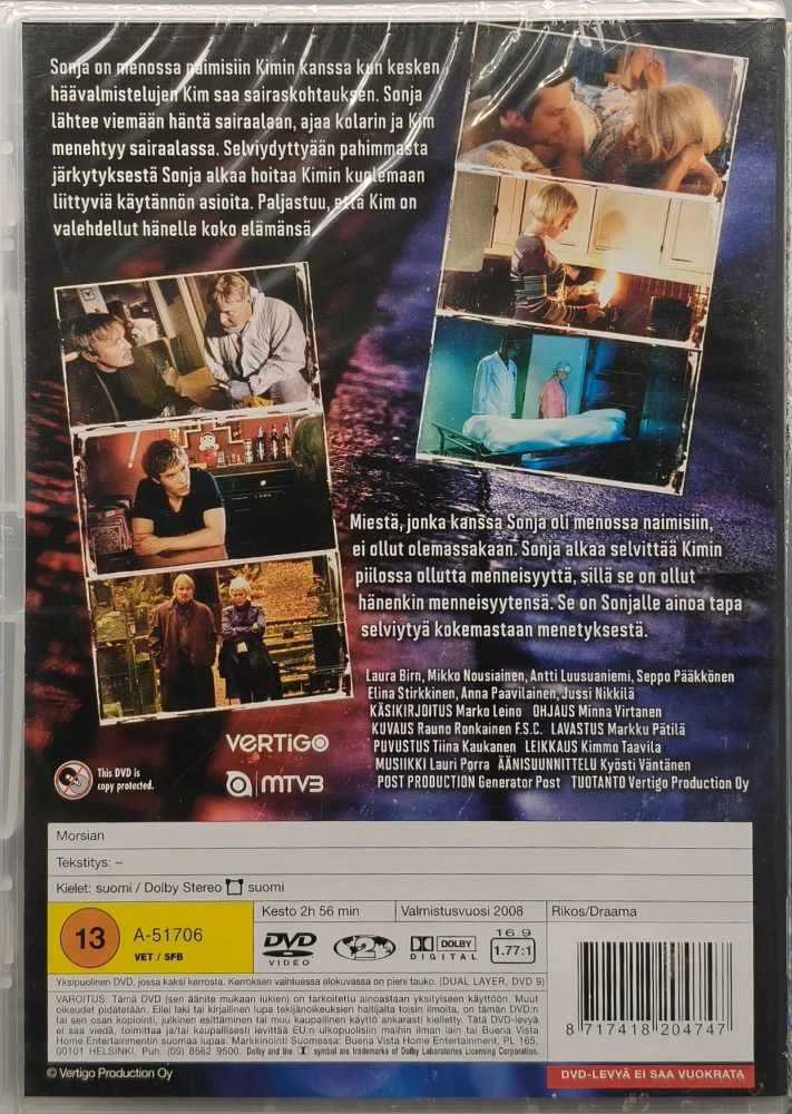 UUSI (DVD) Laura Birn, Antti Luusuaniemi: Morsian (2008)