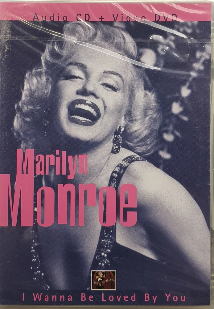 UUSI (DVD+CD) MARILYN MONROE: I Wanna Be Loved By You (2005)