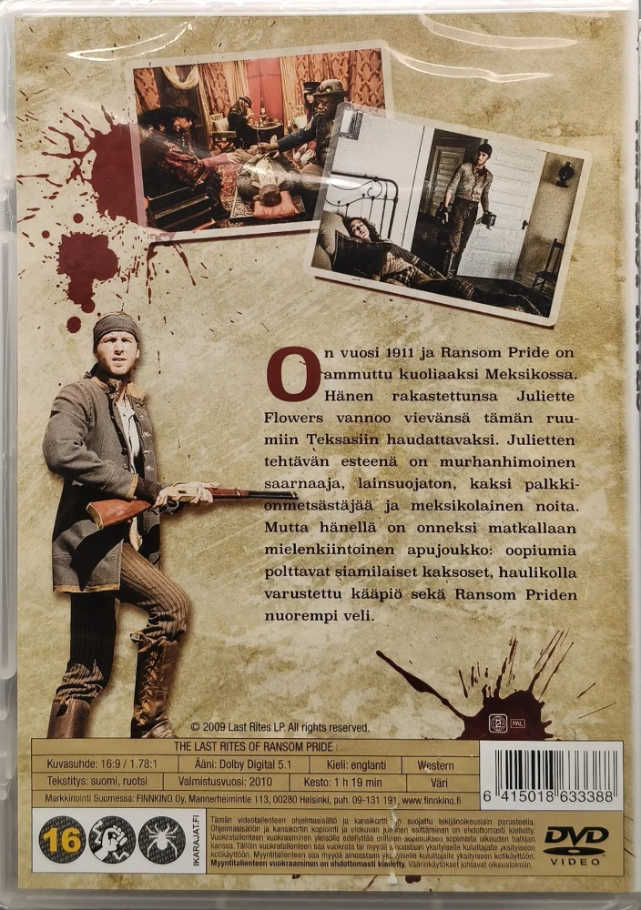 UUSI (DVD) The Last Rites of Ransom Pride (2010) SUOMIKANNET